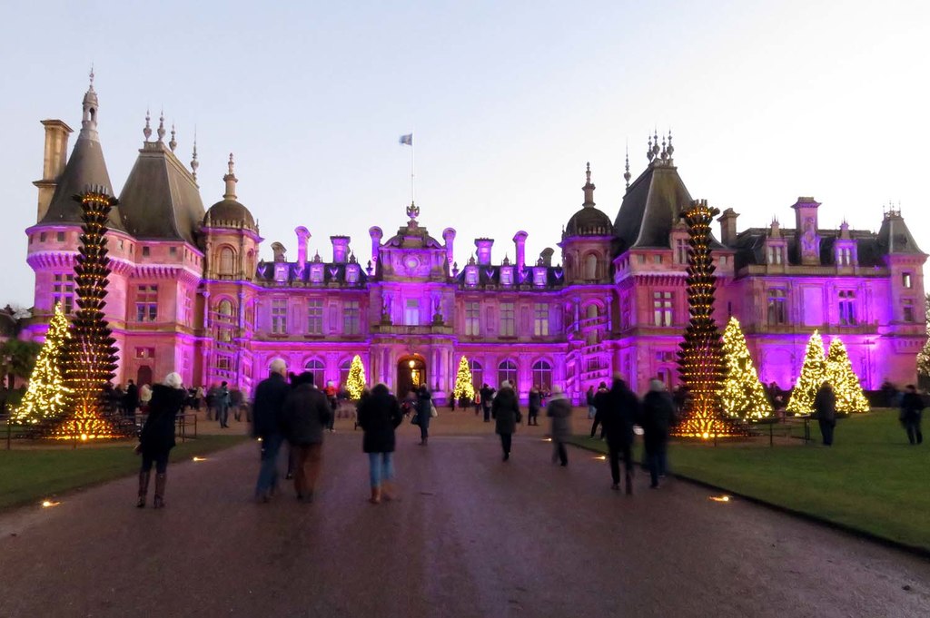 South-east view of Waddesdon Manor.